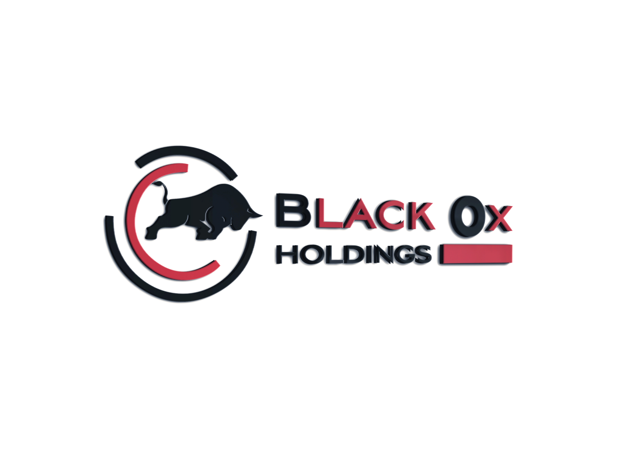 Black Ox Holdings white branding