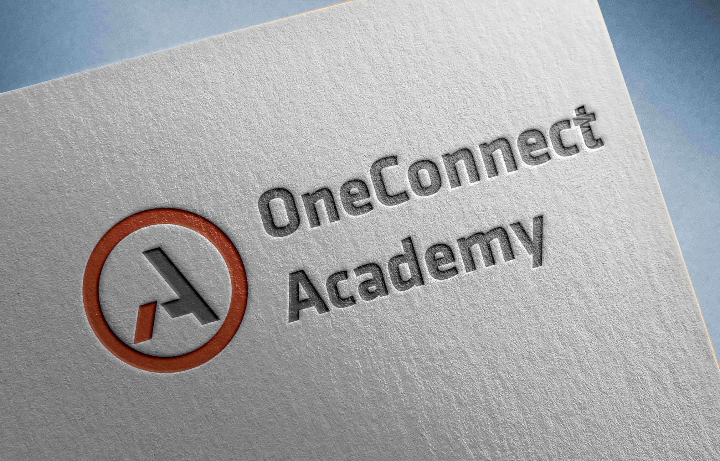 OneConnect Academy paper branding