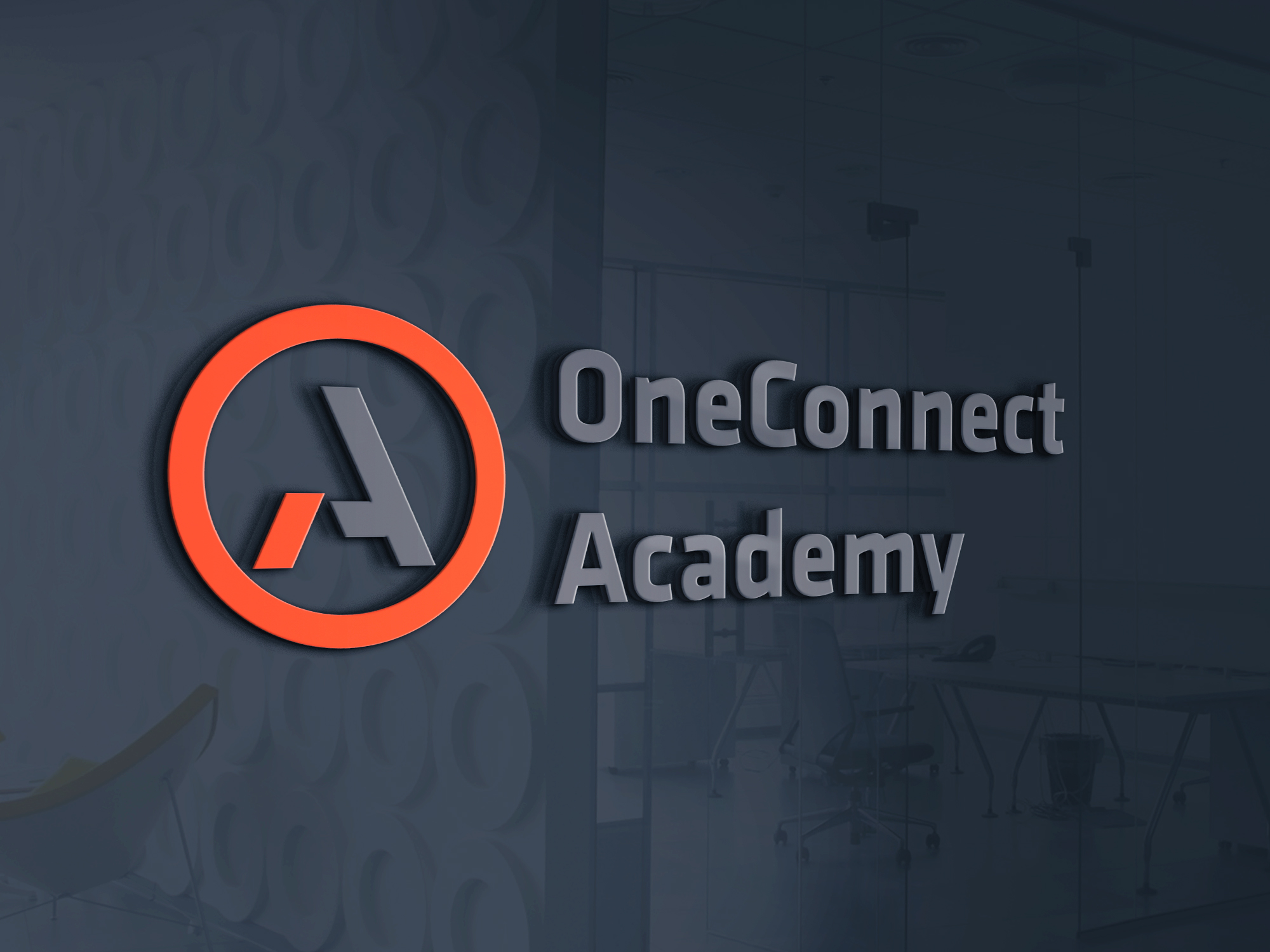 OneConnect Academy branding example 1