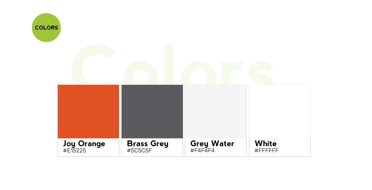 OneConnect color palette